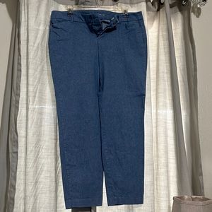 Blue trousers. Fits large 8-10 size
